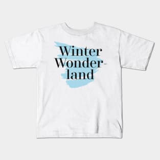 Winter wonderland Kids T-Shirt
